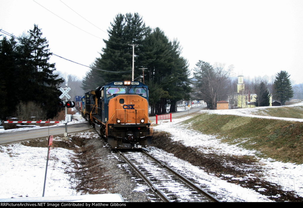 CSX detour train Q112